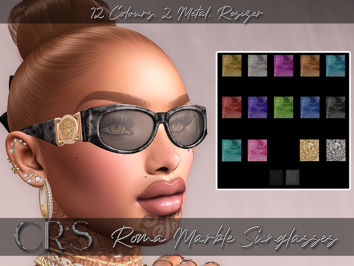 CRS ROMA MARBLE SUNGLASSES DEMO