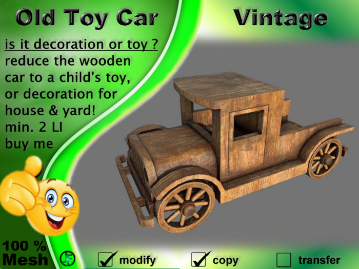 [JF] Toy Car - Vintage