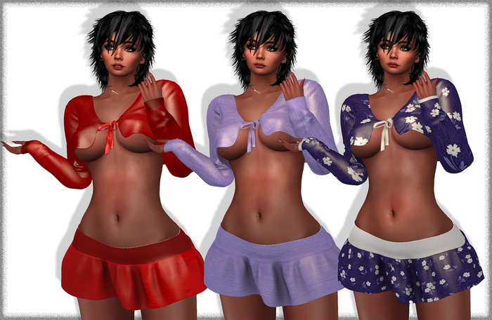 Sexy Gisa Outfit, GEN.X, Kupra, Erika, Legacy, Maitreya, Star, 12 Colors, 