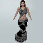 M Saree 03 L Grey Thread Design