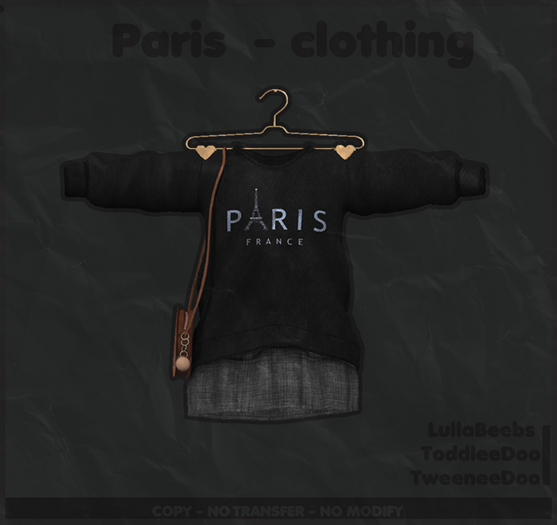 {FB} Paris - clothing / BLACK