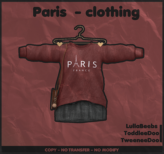 {FB} Paris - clothing / RED