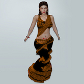 M Saree 30 L Brown Thread Design