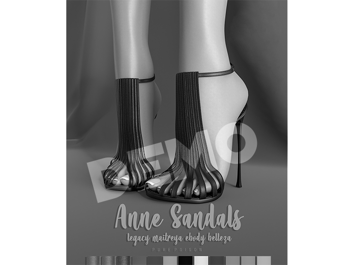 DEMO - Pure Poison - Anne Sandals - Unpack