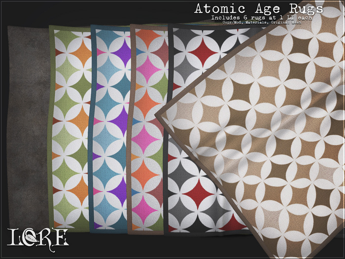 LORE Atomic Age Rugs