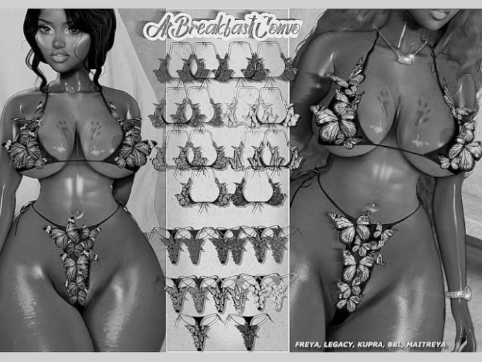 DEMO {ABC} Butterfly Effect Bikini Set