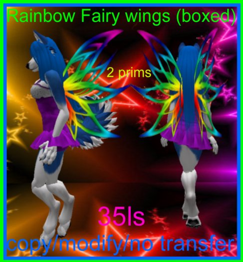 Raindbow wings(boxed)