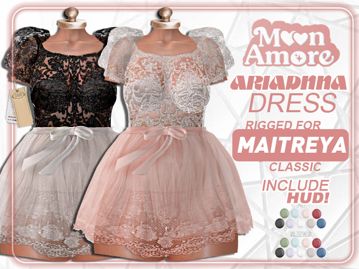 :Moon Amore: Ariadnna Dress// MAITREYA