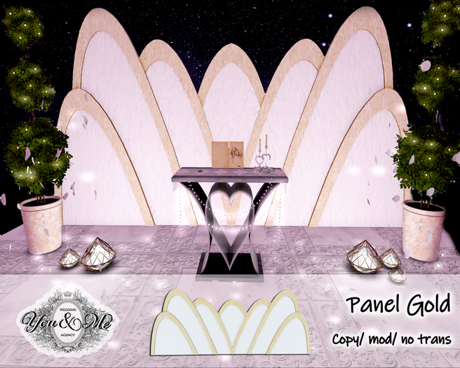 {Y&M Designs} ALTAR PANEL ARCHES