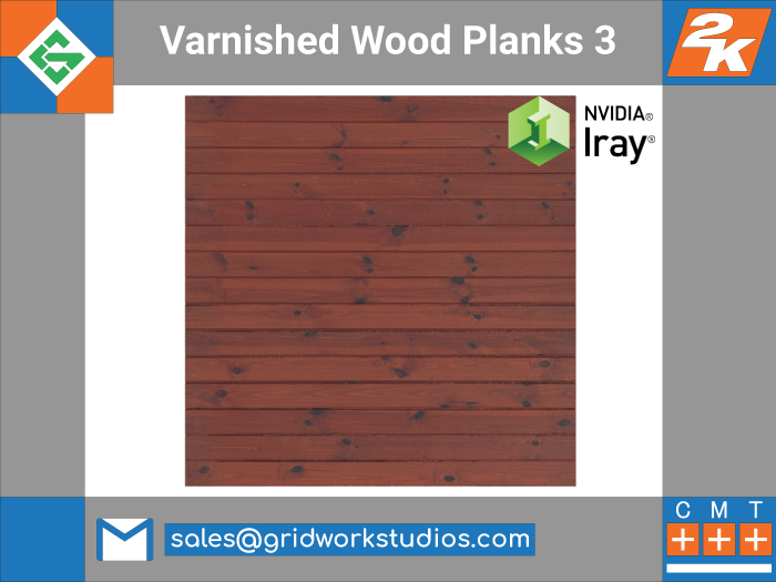 Varnished Wood Planks 3