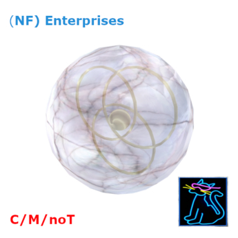 Second Life Marketplace - (NF) Tri Orb Tip Jar (quartz) boxed