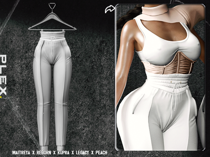 PLX. "ESME" Pants // Cool Grey // LAZY SUNDAY