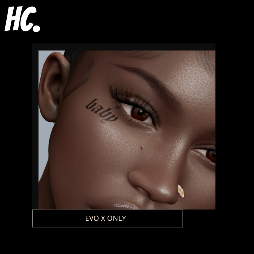 HC//Baby face tattoo