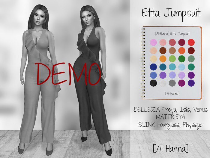 [Al-Hanna] Etta Jumpsuit DEMO