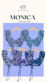 DRAMA QUEEN Monica Top Blues Pack (ADD)