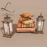 LouChara Remembering Summer Pillows, Blankets and Lanterns