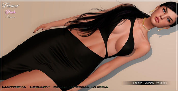 FLOWER PINK - SHAPE - RANY  - LELUTKA - AVALON - 3.1