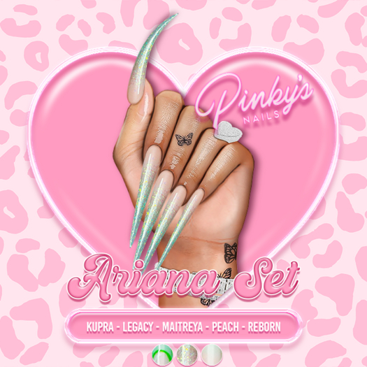 !! Pinky's Nails !! Ariana Set ' Stiletto