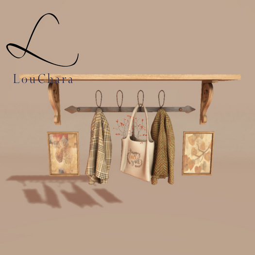 LouChara Rowan Coat Rack 