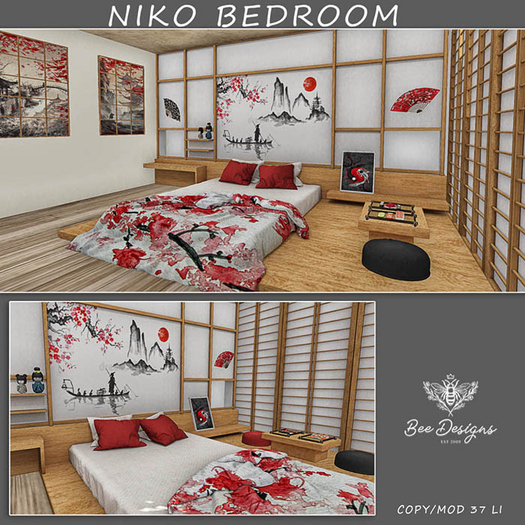 Bee Designs Niko Bedroom PG