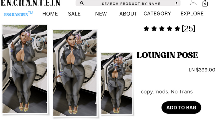 [ENCHANTEIN] -LOUNGIN - UNPACKER (Add)