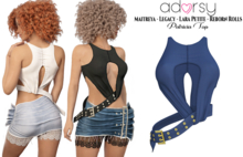 adorsy - Patricia Top Blue - Maitreya/Legacy/Lara Petite/Reborn-Rolls