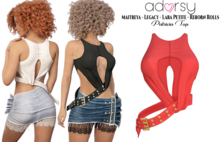 adorsy - Patricia Top Red - Maitreya/Legacy/Lara Petite/Reborn-Rolls