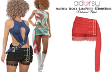 adorsy - Patricia Skirt Red - Maitreya/Legacy/Lara Petite/Reborn-Rolls