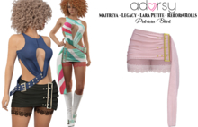 adorsy - Patricia Skirt Soft Pink - Maitreya/Legacy/Lara Petite/Reborn-Rolls