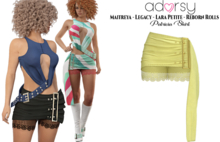 adorsy - Patricia Skirt Yellow - Maitreya/Legacy/Lara Petite/Reborn-Rolls