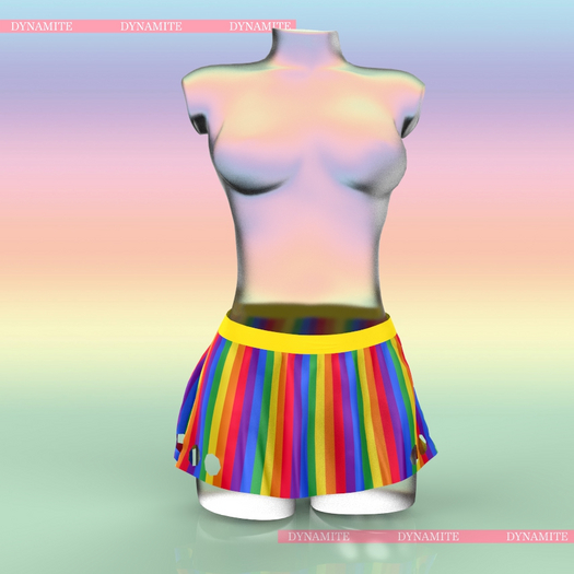 Pride Rainbow Skirt