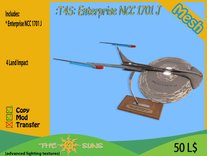 :T4S: Enterprise NCC 1701 J