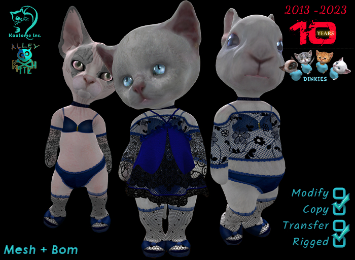 Dinkie Lingerie 2023 - Renata - BLUE