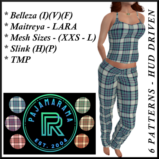 PAJAMARAMA - PLAID FP1 - BAG