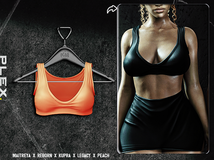 PLX. "Saira" Top // Orange //