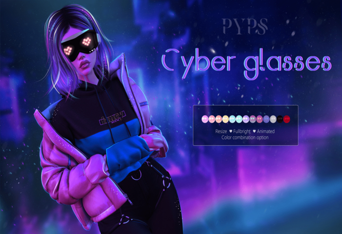 .::PYPS::.  Cyber glasses Pack 3