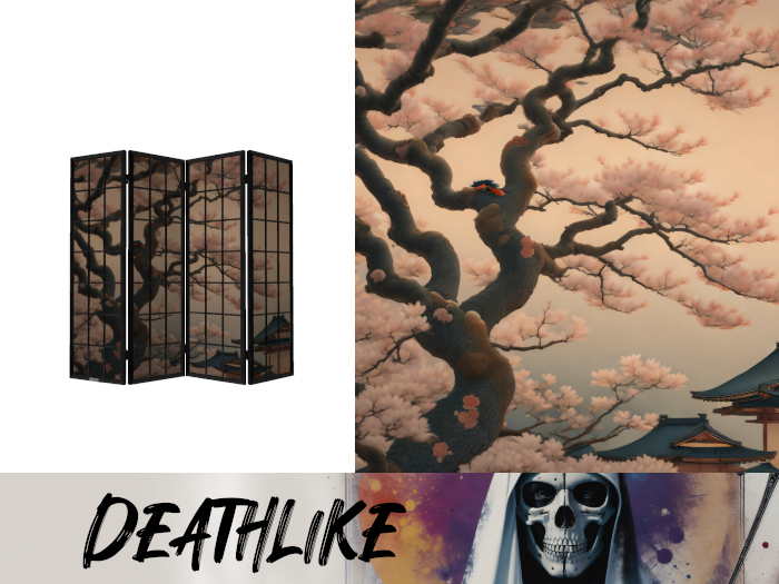 [DeathLike] Screen V1 Decorative Tree  {PACK}