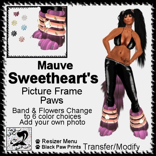 SweetHeart Paws Mauve