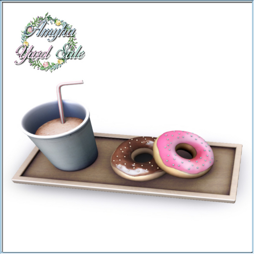 *ionic* Strawberry milkshake & donuts