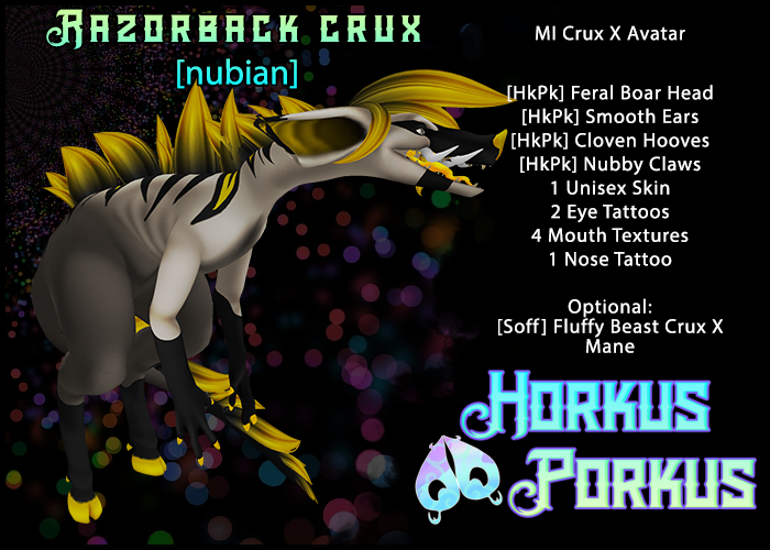 [HkPk] Razorback MI Crux - Nubian