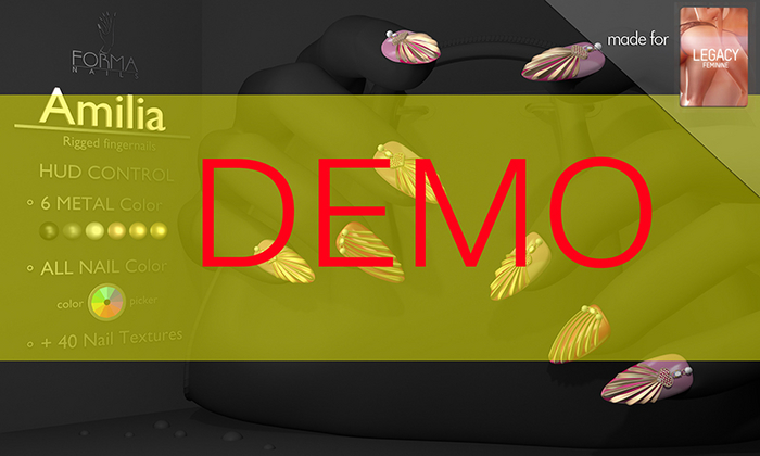 [FORMANAILS] NAILS for Legacy - Amilia DEMO