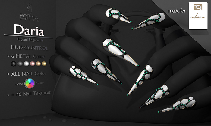 [FORMANAILS] NAILS - | Reborn Nails | - | Daria NAILS | Bento Nails | Rigged Nails