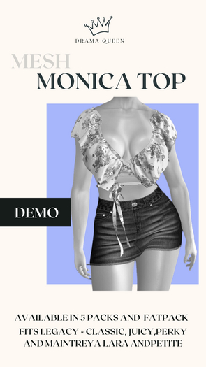 DRAMA QUEEN Monica Top DEMO (ADD)