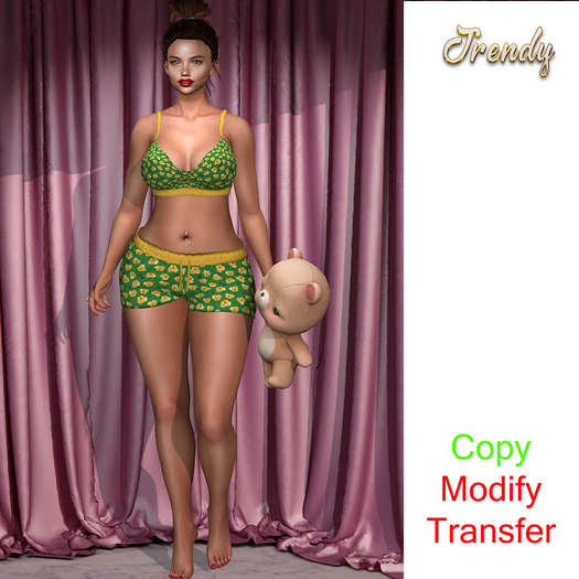 Jrendy Pajama Dog  Top&Short