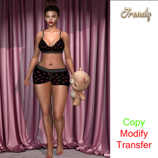 Jrendy Pajama Kama Sutra Top&Short
