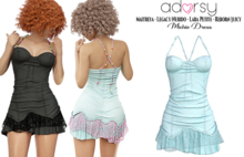adorsy - Michie Dress Light Blue - Maitreya/Legacy-Nerido/Lara Petite/Reborn-Juicy