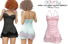 adorsy - Michie Dress Soft Pink - Maitreya/Legacy-Nerido/Lara Petite/Reborn-Juicy