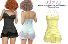 adorsy - Michie Dress Yellow - Maitreya/Legacy-Nerido/Lara Petite/Reborn-Juicy