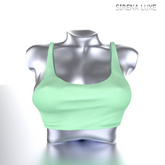 Green Tank Top Maitreya Petite