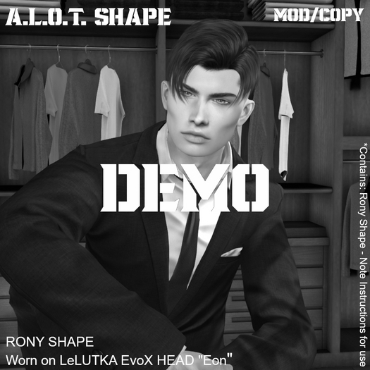 A.L.O.T. - RONY SHAPE DEMO